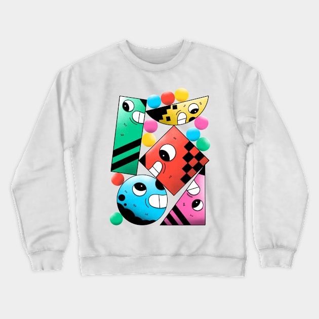 Stacks of fun! Crewneck Sweatshirt by geolaw